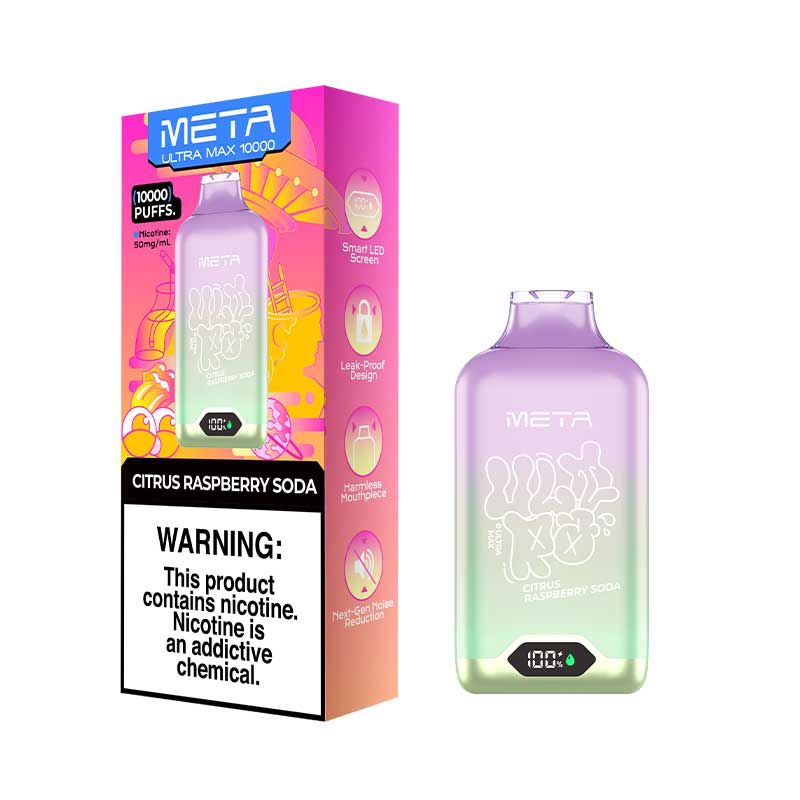 META ULTRA MAX 10000 Disposable Vape 10000 Puffs