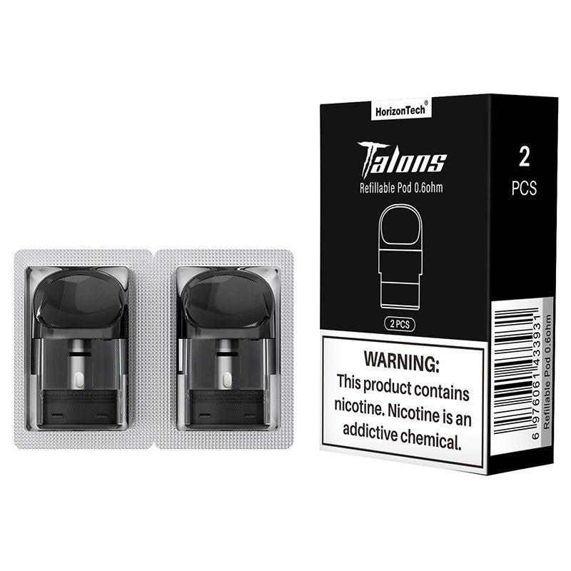 talons vape pods HorizonTech Talons Pod Cartridge 2ml 2pcs/Pack – Vape Wholesale Global