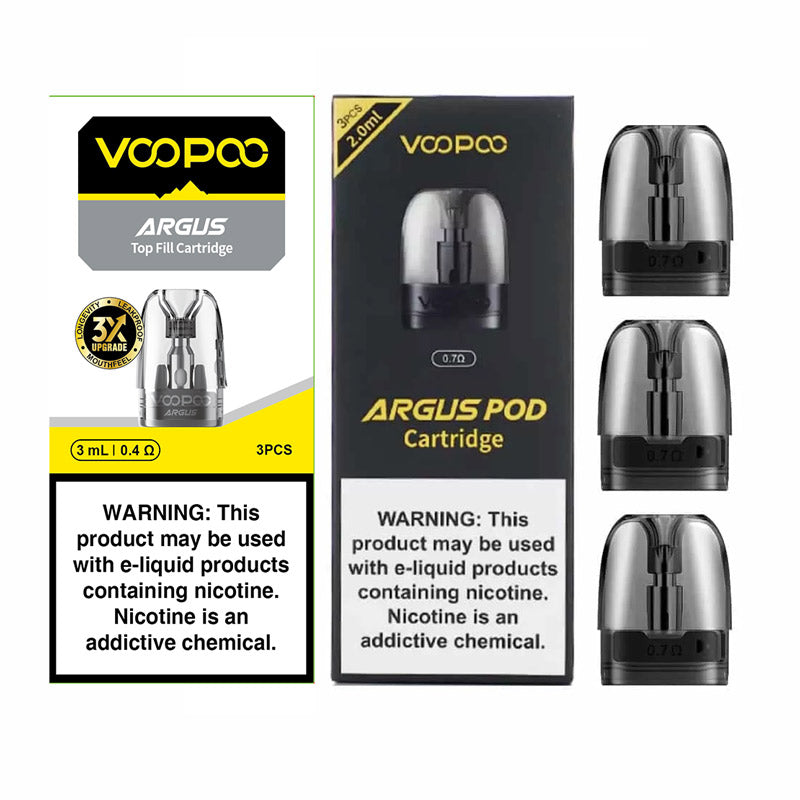 Voopoo Argus Top Fill Pod Cartridge 2ml/3ml(3pcs/pack) Vape Wholesale Global Voopoo Argus Top Fill Pod Cartridge 2ml/3ml(3pcs/pack) Vape Wholesale Global