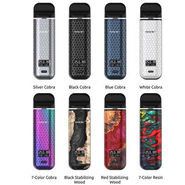 SMOK Novo X 25W VW Pod Kit 800mAh-Vape Wholesale Global
