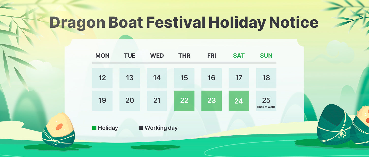 Pemberitahuan Hari Libur Festival Perahu Naga 2023