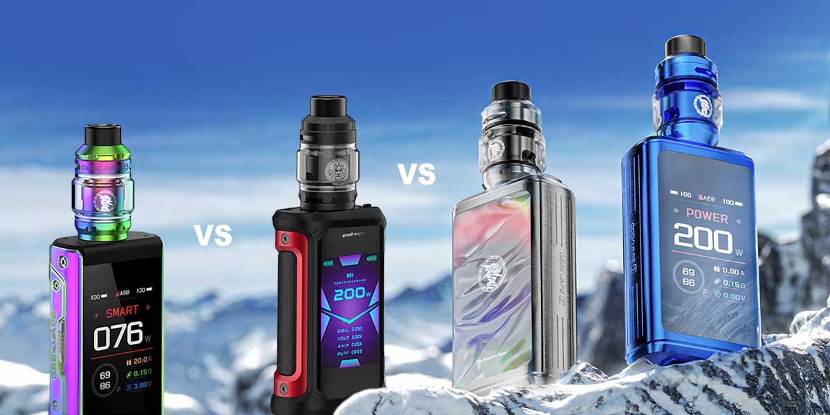 Geekvape Z200'e Karşı Geekvape Aegis T200 VS Geekvape Aegis X Kiti
