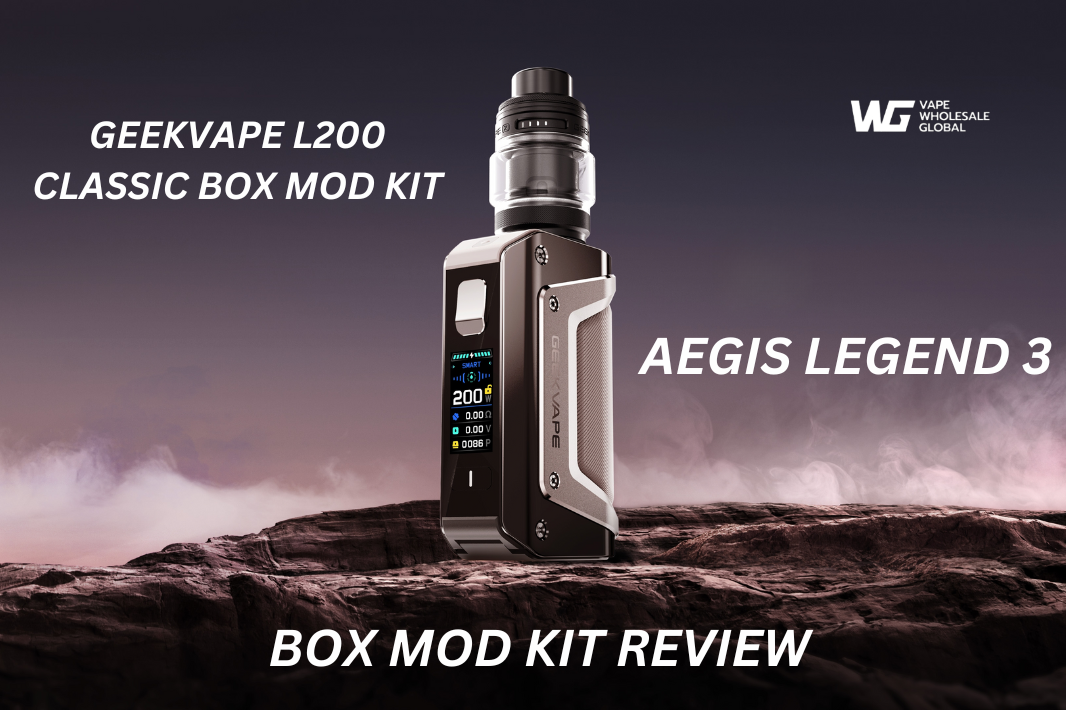 [2024最新] GeekVape Aegis Legend 3 ボックス モッド キット レビュー