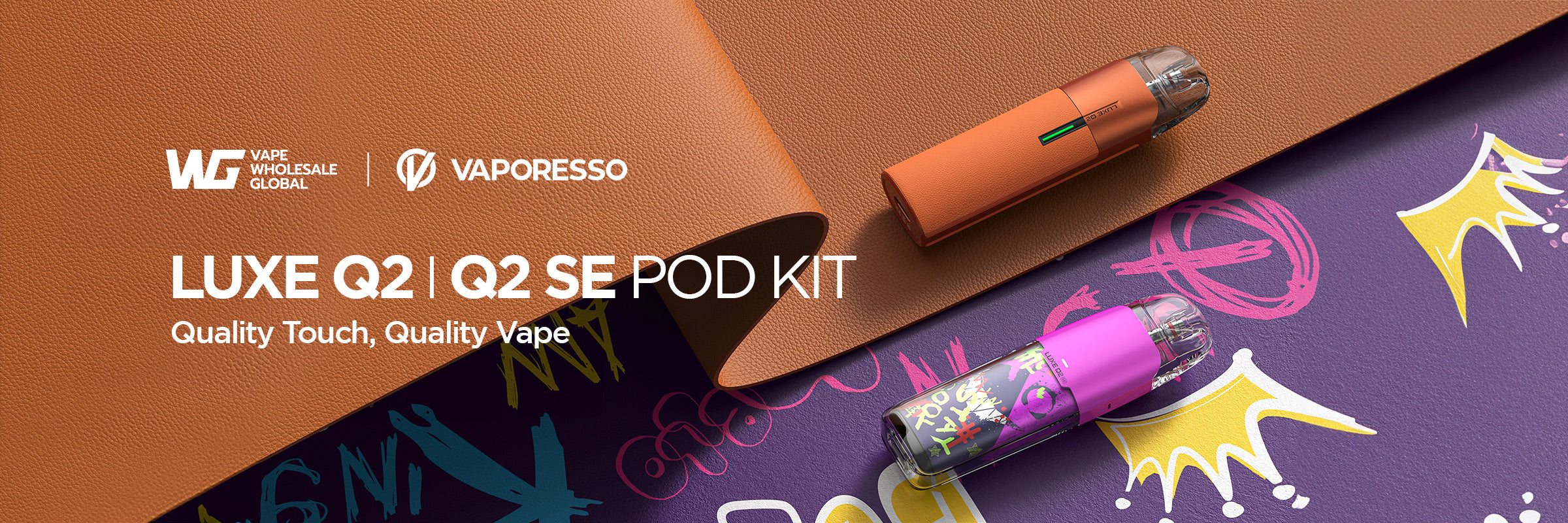 Vaporesso LUXE Q2 Pod Kit and LUXE Q2 SE Pod Kit