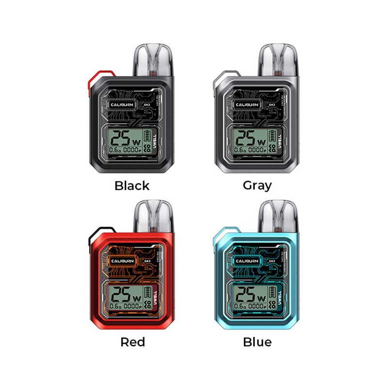 Uwell Caliburn GK3 Pod 系统套件