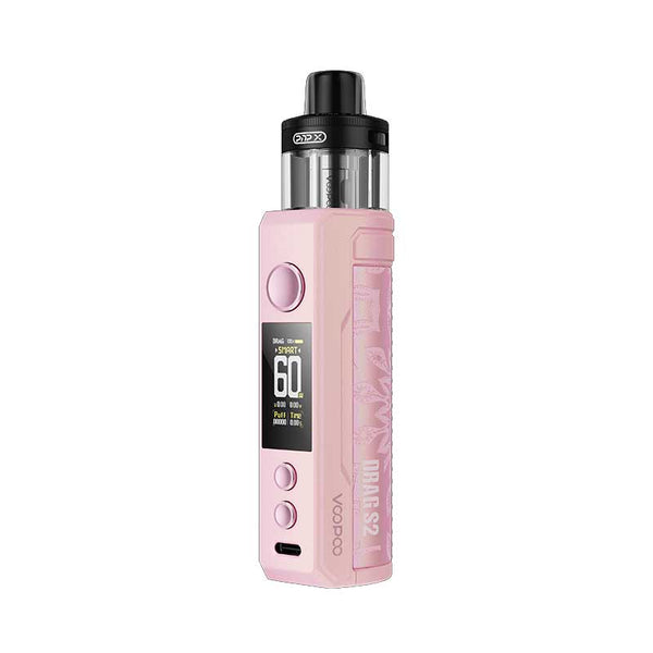 voopoo drag s2 (dtl version) vape kit colorful silver