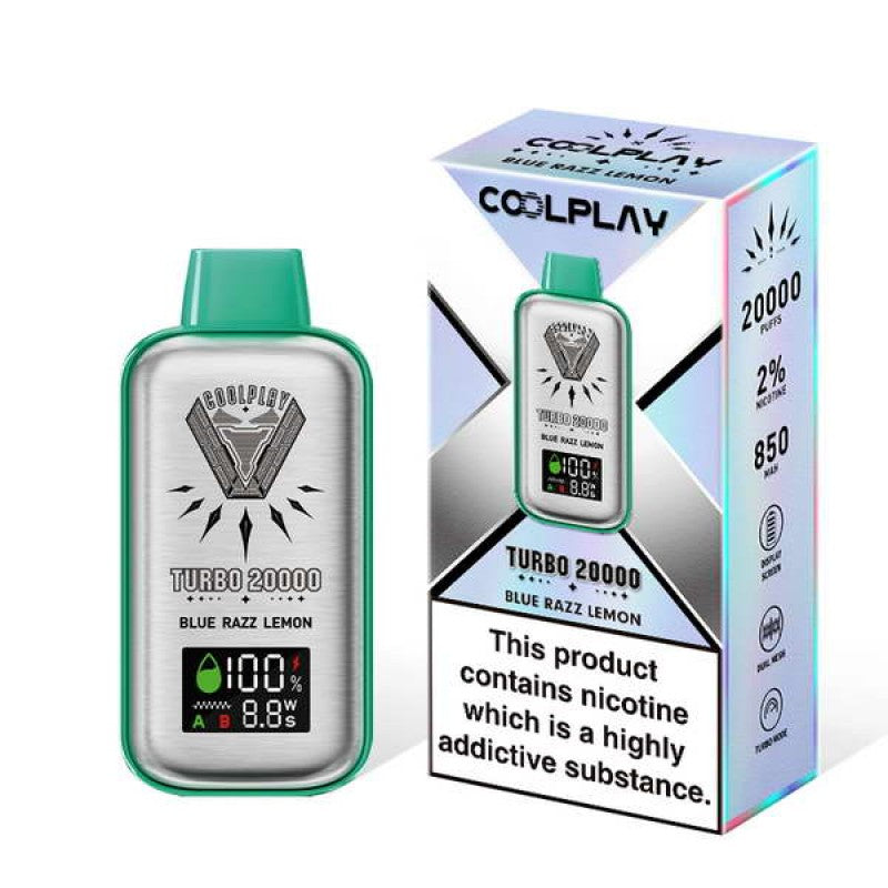 Coolplay Turbo 20000 Vape dùng một lần 20000 Puffs