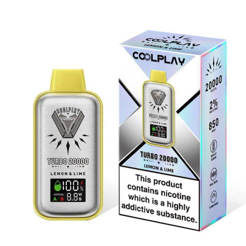 Coolplay Turbo 20000 Vape dùng một lần 20000 Puffs