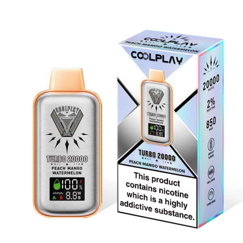 Coolplay Turbo 20000 Vape dùng một lần 20000 Puffs
