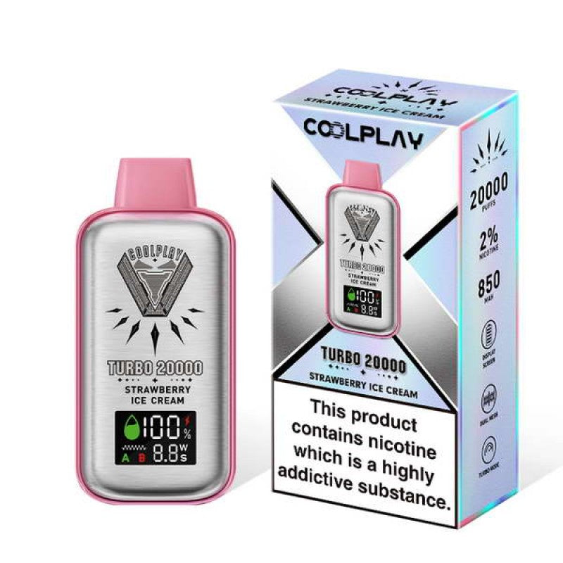 Coolplay Turbo 20000 Vape dùng một lần 20000 Puffs