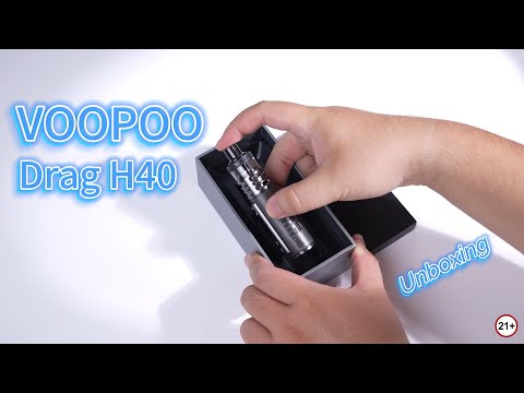 VOOPOO Seret Kit Mod H40 Unboxing