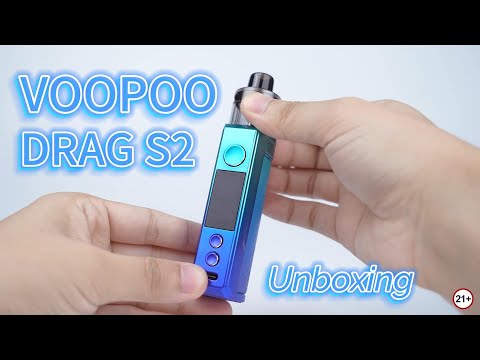 VOOPOO DRAG S2 ポッド Mod キットの開梱