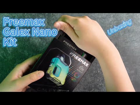 Freemax Galex Nano Kit uitpakken