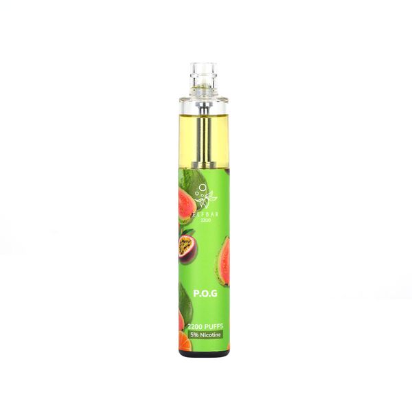 ELF BAR 2200 Tek Kullanımlık Vape 2200 Puffs-Vape Toptan Satış Global