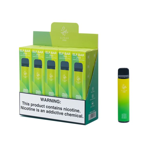 ELF BAR 2500 Tek Kullanımlık Vape 1400mAh-Vape Toptan Satış Global