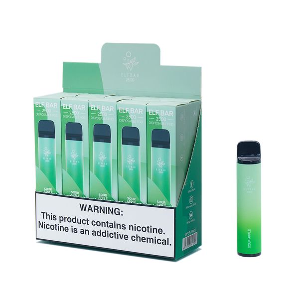 ELF BAR 2500 Tek Kullanımlık Vape 1400mAh-Vape Toptan Satış Global