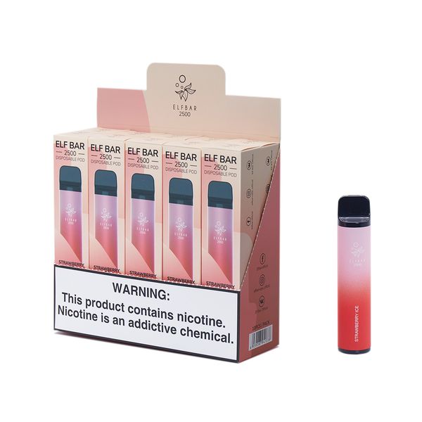 ELF BAR 2500 Tek Kullanımlık Vape 1400mAh-Vape Toptan Satış Global