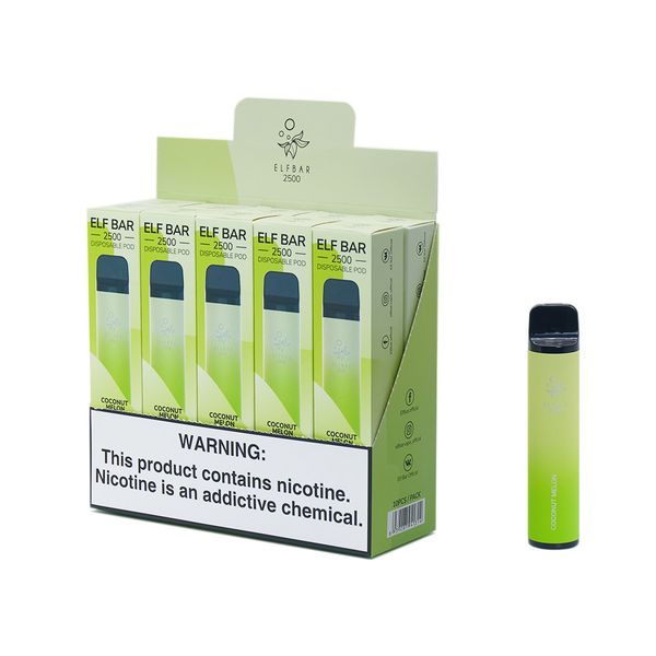 ELF BAR 2500 Tek Kullanımlık Vape 1400mAh-Vape Toptan Satış Global