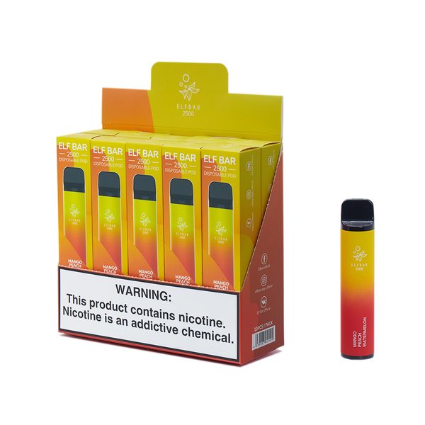 ELF BAR 2500 Tek Kullanımlık Vape 1400mAh-Vape Toptan Satış Global