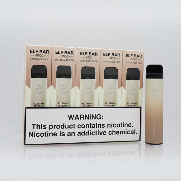 ELF BAR 5000 Tek Kullanımlık Vape 5000 Puffs-Vape Toptan Satış Global