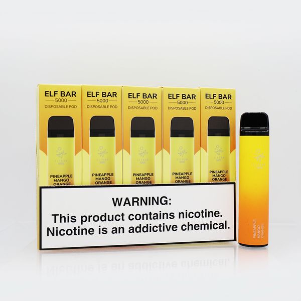 ELF BAR 5000 Tek Kullanımlık Vape 5000 Puffs-Vape Toptan Satış Global