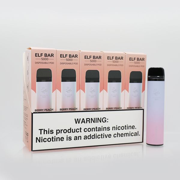 ELF BAR 5000 Tek Kullanımlık Vape 5000 Puffs-Vape Toptan Satış Global