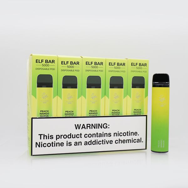 ELF BAR 5000 Tek Kullanımlık Vape 5000 Puffs-Vape Toptan Satış Global
