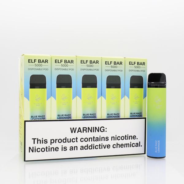ELF BAR 5000 Tek Kullanımlık Vape 5000 Puffs-Vape Toptan Satış Global