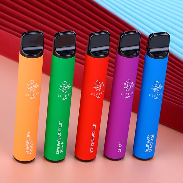 ELF BAR 800 Tek Kullanımlık Vape 550mAh 800 Puff-Vape Toptan Satış Global