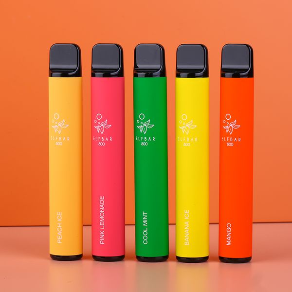 ELF BAR 800 Tek Kullanımlık Vape 550mAh 800 Puff-Vape Toptan Satış Global