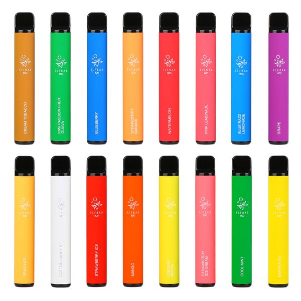 ELF BAR 800 Disposable Vape 550mAh 800 Puff-Vape Wholesale Global