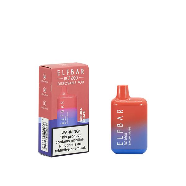 ELF BAR BC1600 Disposable Vape 1600 Puffs 850mAh-Vape Wholesale Global