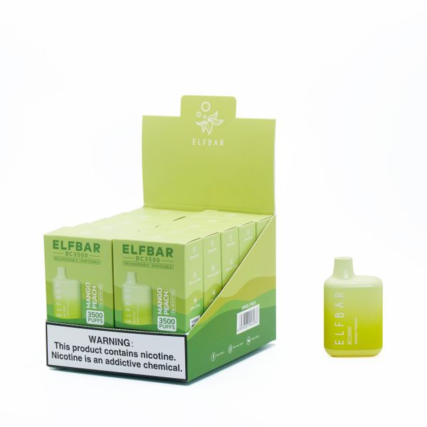 ELF BAR BC3500 Tek Kullanımlık Vape 3500 ponponlar-Vape Toptan Satış Global