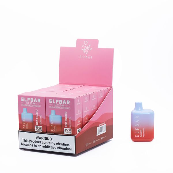 ELF BAR BC3500 Tek Kullanımlık Vape 3500 ponponlar-Vape Toptan Satış Global
