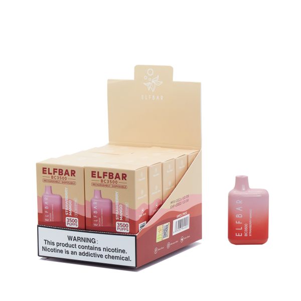 ELF BAR BC3500 Tek Kullanımlık Vape 3500 ponponlar-Vape Toptan Satış Global