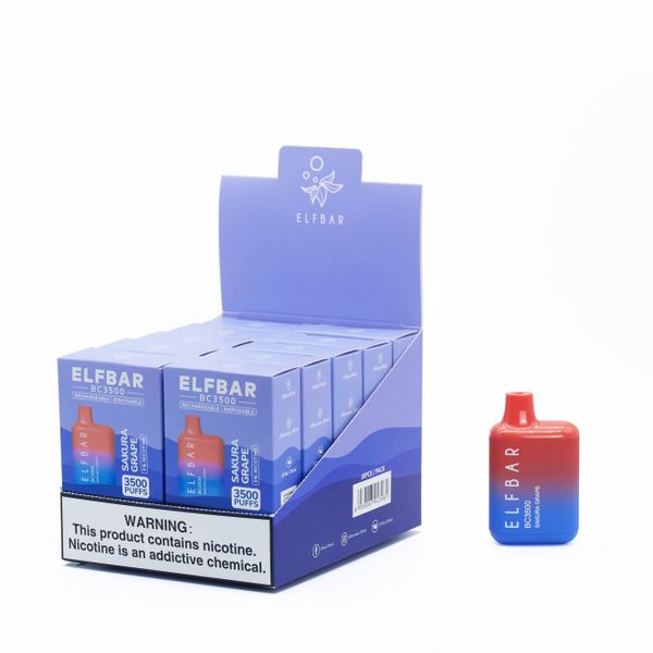 ELF BAR BC3500 Tek Kullanımlık Vape 3500 ponponlar-Vape Toptan Satış Global