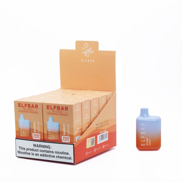 ELF BAR BC3500 Tek Kullanımlık Vape 3500 ponponlar-Vape Toptan Satış Global