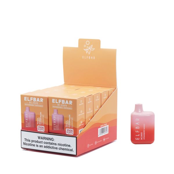 ELF BAR BC3500 Tek Kullanımlık Vape 3500 ponponlar-Vape Toptan Satış Global