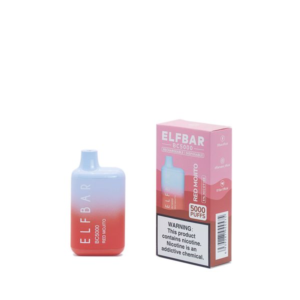 ELF BAR BC5000 Tek Kullanımlık Vape 650mAh 5000 Puffs-Vape Toptan Satış Türkiye