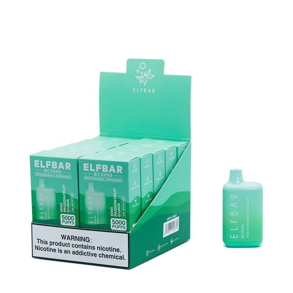 ELF BAR BC5000 Tek Kullanımlık Vape 650mAh 5000 Puffs-Vape Toptan Satış Türkiye