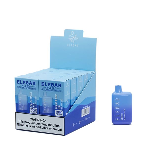 ELF BAR BC5000 Tek Kullanımlık Vape 650mAh 5000 Puffs-Vape Toptan Satış Türkiye