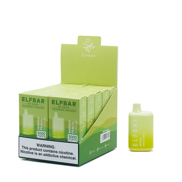 ELF BAR BC5000 Tek Kullanımlık Vape 650mAh 5000 Puffs-Vape Toptan Satış Türkiye