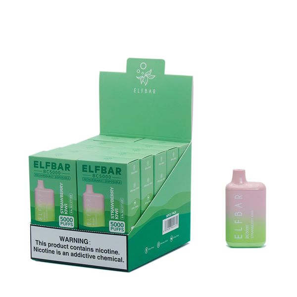 ELF BAR BC5000 Tek Kullanımlık Vape 650mAh 5000 Puffs-Vape Toptan Satış Türkiye