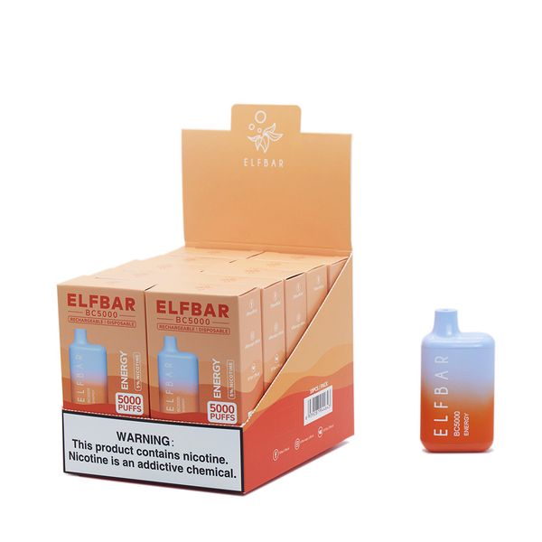 ELF BAR BC5000 Tek Kullanımlık Vape 650mAh 5000 Puffs-Vape Toptan Satış Türkiye