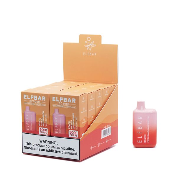 ELF BAR BC5000 Tek Kullanımlık Vape 650mAh 5000 Puffs-Vape Toptan Satış Türkiye
