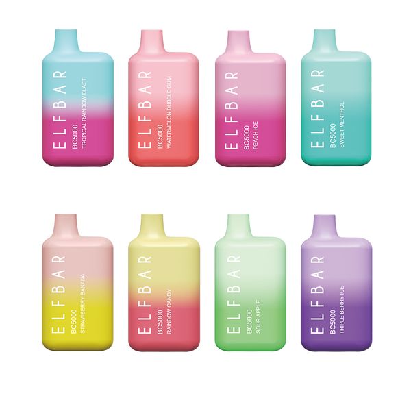 ELF BAR BC5000 Tek Kullanımlık Vape 650mAh 5000 Puffs-Vape Toptan Satış Türkiye