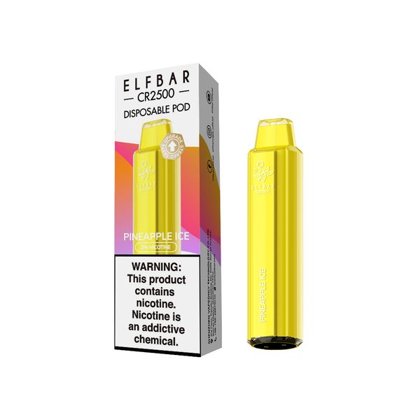 ELF BAR CR2500 Tek Kullanımlık vape 1000mAh-Vape Toptan Satış Global