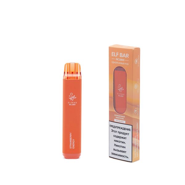 ELF BAR NC1800 Tek Kullanımlık Vape 950mAh 1800 ponpon-Vape Toptan Satış Türkiye