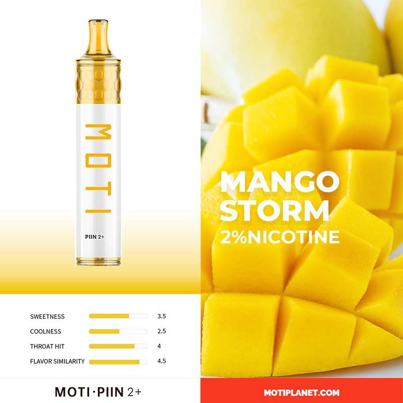MOTI PIIN 2 PLUS Vape за еднократна употреба 2000 Puffs-Vape Wholesale Global