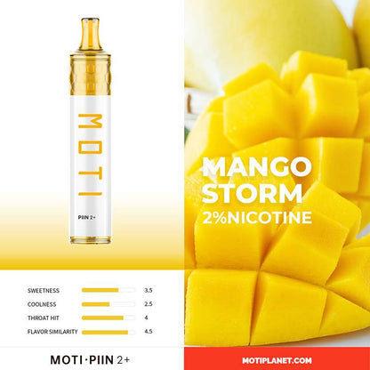 MOTI PIIN 2 PLUS Vape за еднократна употреба 2000 Puffs-Vape Wholesale Global